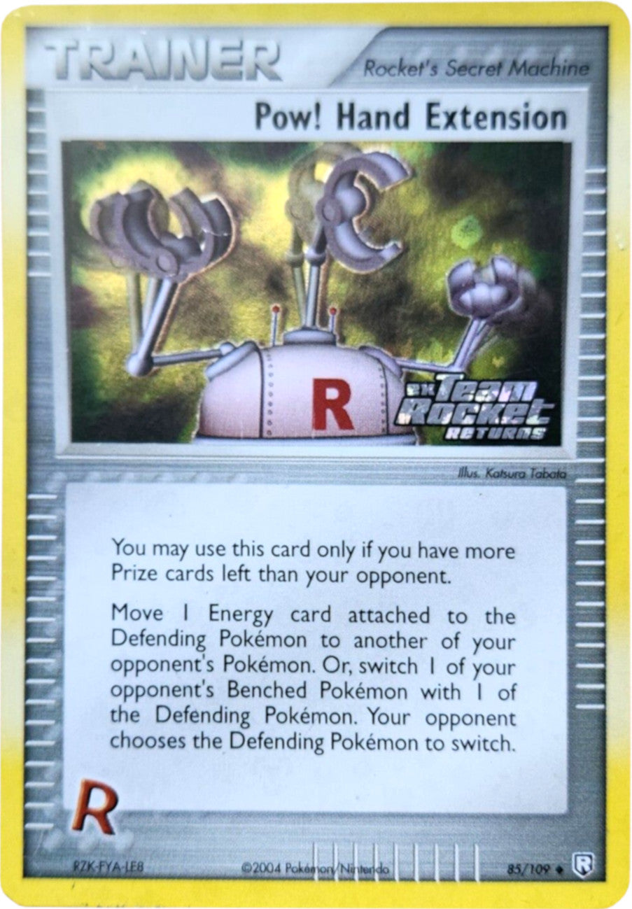 Pow! Hand Extension (85/109) (Stamped) [EX: Team Rocket Returns] | Fandemonia Ltd