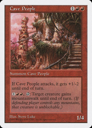 Cave People [Fifth Edition] | Fandemonia Ltd