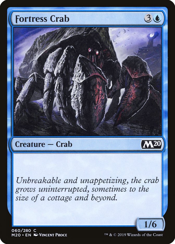 Fortress Crab [Core Set 2020] | Fandemonia Ltd