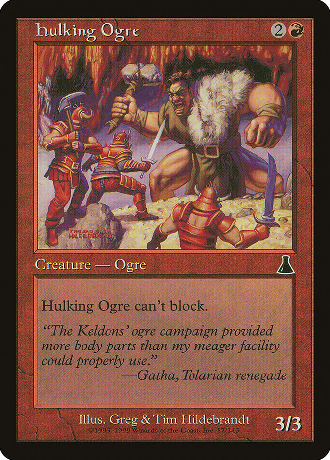 Hulking Ogre [Urza's Destiny] | Fandemonia Ltd