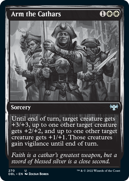 Arm the Cathars [Innistrad: Double Feature] | Fandemonia Ltd