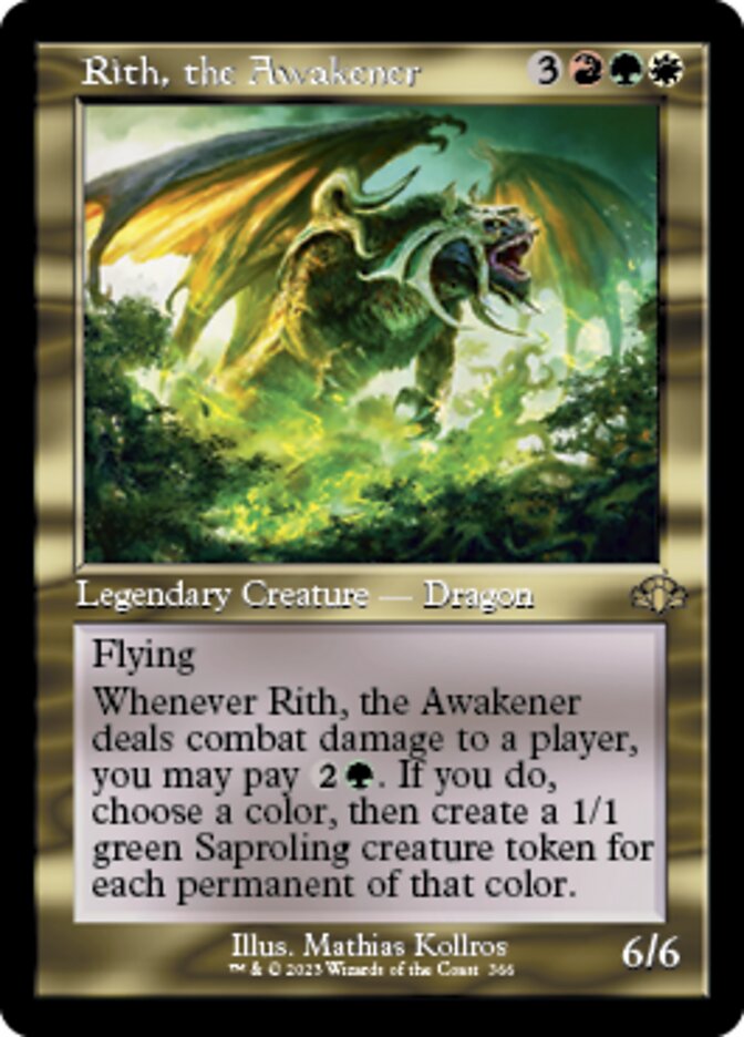 Rith, the Awakener (Retro) [Dominaria Remastered] | Fandemonia Ltd