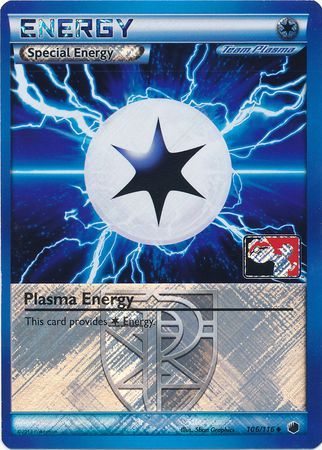 Plasma Energy (106/116) (Play Pokemon Promo) [Black & White: Plasma Freeze] | Fandemonia Ltd