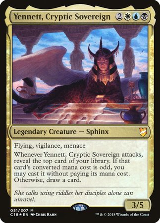 Yennett, Cryptic Sovereign [Commander 2018] | Fandemonia Ltd