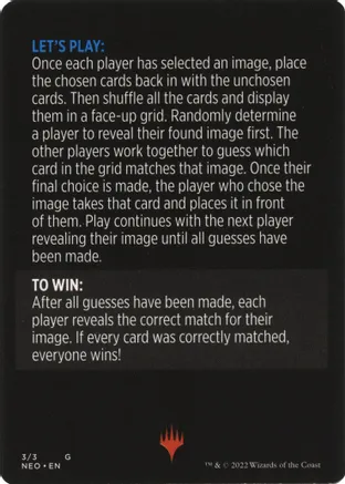 Cyber Simulacrum (Magic Minigame) [Kamigawa: Neon Dynasty Minigame] | Fandemonia Ltd