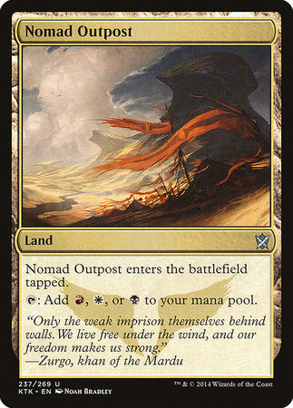 Nomad Outpost [Khans of Tarkir] | Fandemonia Ltd
