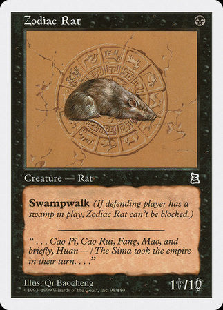 Zodiac Rat [Portal Three Kingdoms] | Fandemonia Ltd