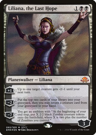 Liliana, the Last Hope SDCC 2016 EXCLUSIVE [San Diego Comic-Con 2016] | Fandemonia Ltd