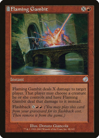 Flaming Gambit [Torment] | Fandemonia Ltd