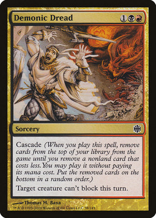 Demonic Dread [Alara Reborn] | Fandemonia Ltd