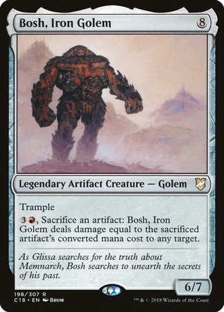 Bosh, Iron Golem [Commander 2018] | Fandemonia Ltd