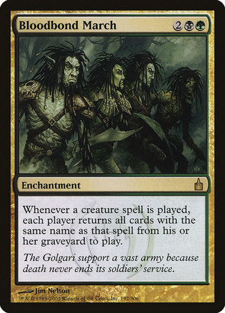 Bloodbond March [Ravnica: City of Guilds] | Fandemonia Ltd