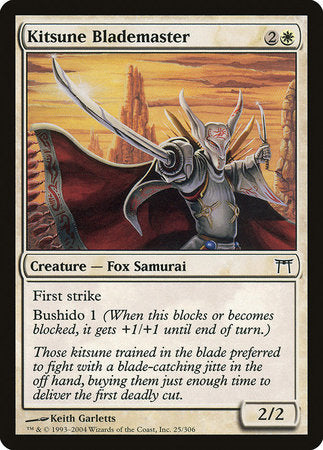 Kitsune Blademaster [Champions of Kamigawa] | Fandemonia Ltd