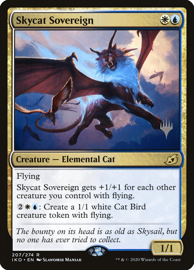 Skycat Sovereign (Promo Pack) [Ikoria: Lair of Behemoths Promos] | Fandemonia Ltd