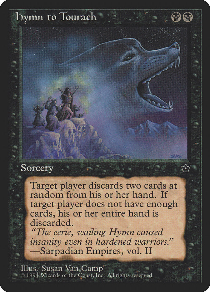 Hymn to Tourach (Susan Van Camp) [Fallen Empires] | Fandemonia Ltd