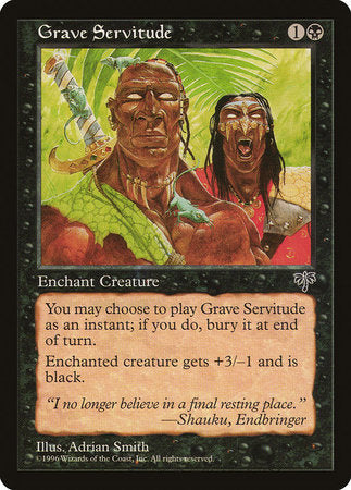Grave Servitude [Mirage] | Fandemonia Ltd