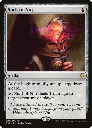 Staff of Nin [Commander 2017] | Fandemonia Ltd