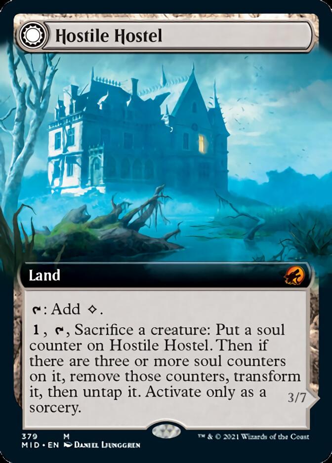 Hostile Hostel // Creeping Inn (Extended) [Innistrad: Midnight Hunt] | Fandemonia Ltd