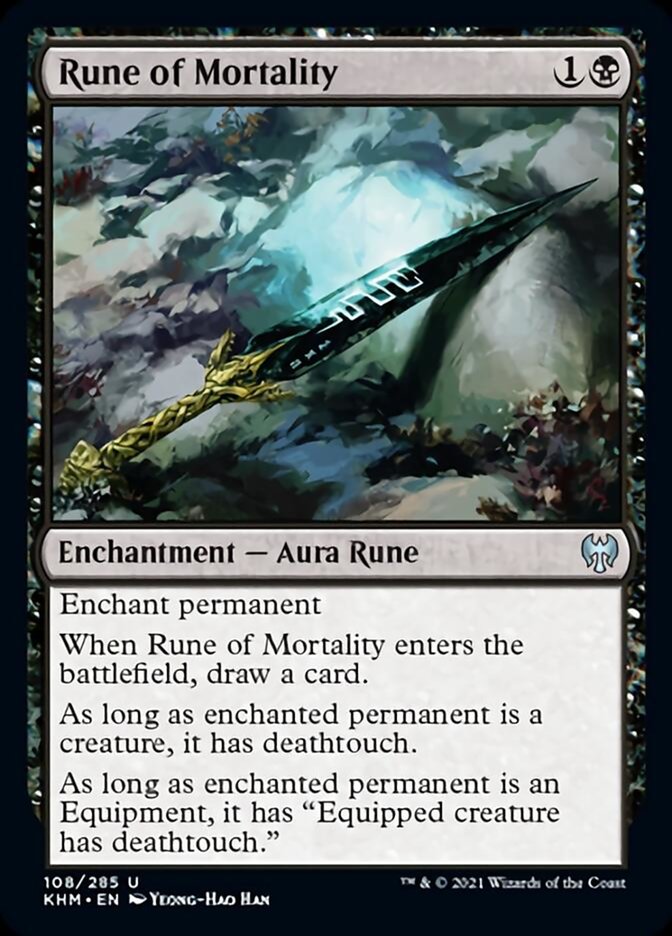 Rune of Mortality [Kaldheim] | Fandemonia Ltd