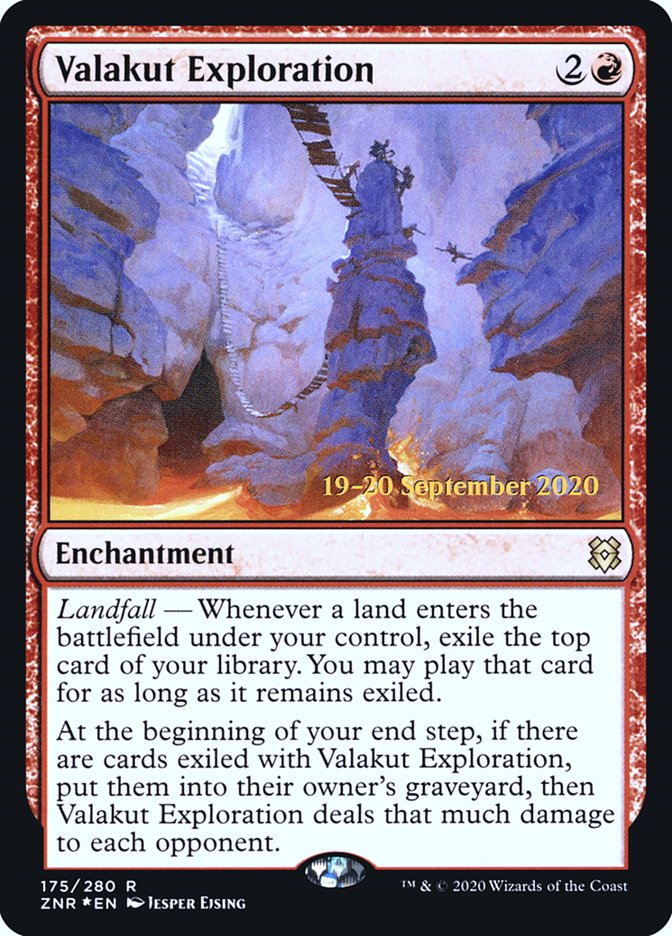 Valakut Exploration  [Zendikar Rising Prerelease Promos] | Fandemonia Ltd