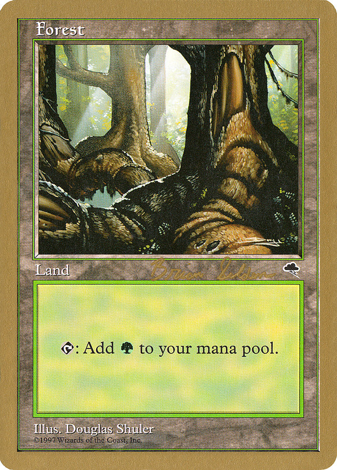 Forest (bs348) (Brian Selden) [World Championship Decks 1998] | Fandemonia Ltd