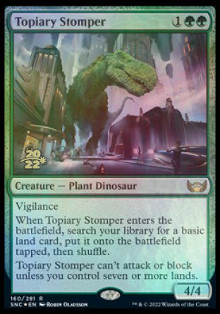 Topiary Stomper [Streets of New Capenna Prerelease Promos] | Fandemonia Ltd