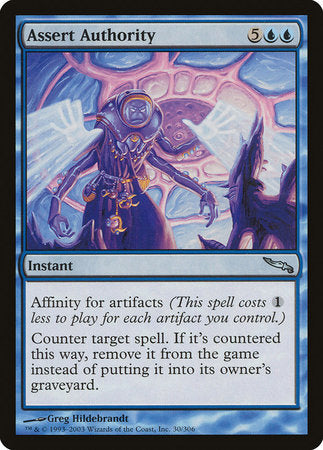 Assert Authority [Mirrodin] | Fandemonia Ltd