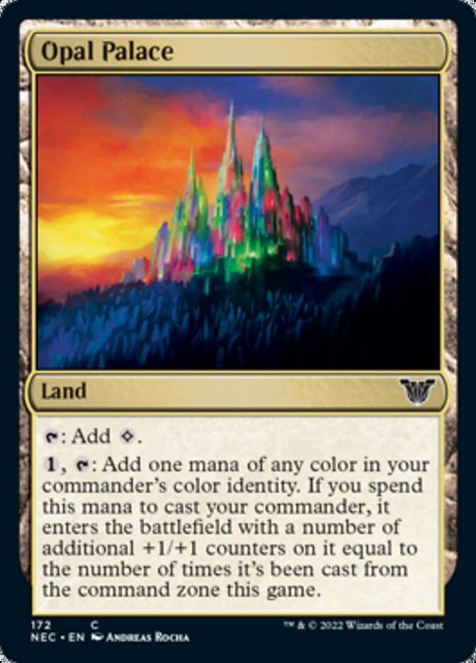Opal Palace [Kamigawa: Neon Dynasty Commander] | Fandemonia Ltd