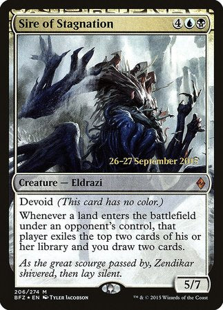 Sire of Stagnation [Battle for Zendikar Promos] | Fandemonia Ltd