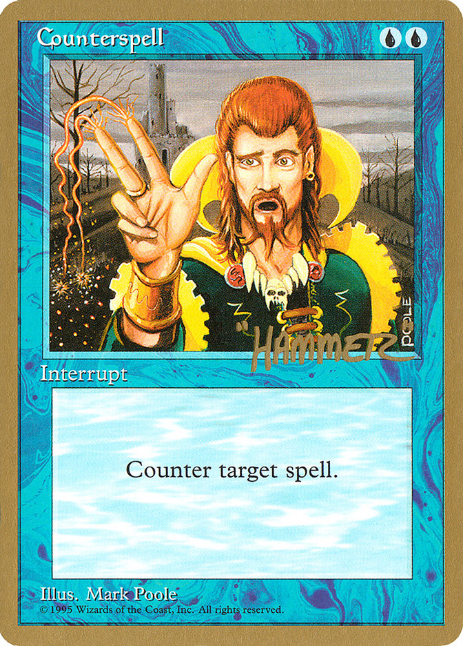 Counterspell (Shawn "Hammer" Regnier) [Pro Tour Collector Set] | Fandemonia Ltd