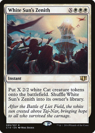 White Sun's Zenith [Commander 2014] | Fandemonia Ltd