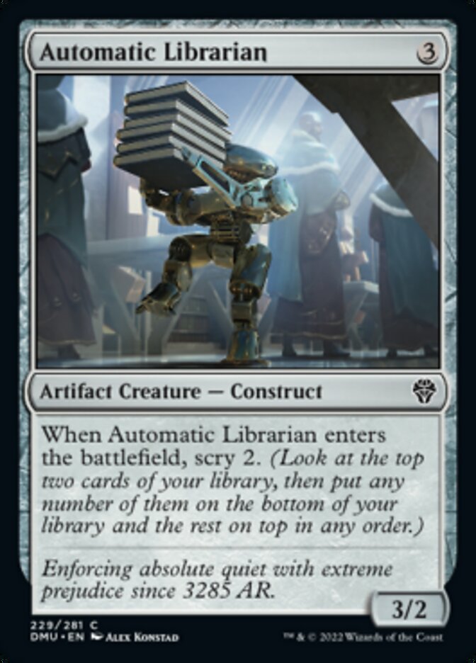 Automatic Librarian [Dominaria United] | Fandemonia Ltd