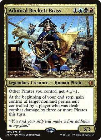 Admiral Beckett Brass [Ixalan Promos] | Fandemonia Ltd