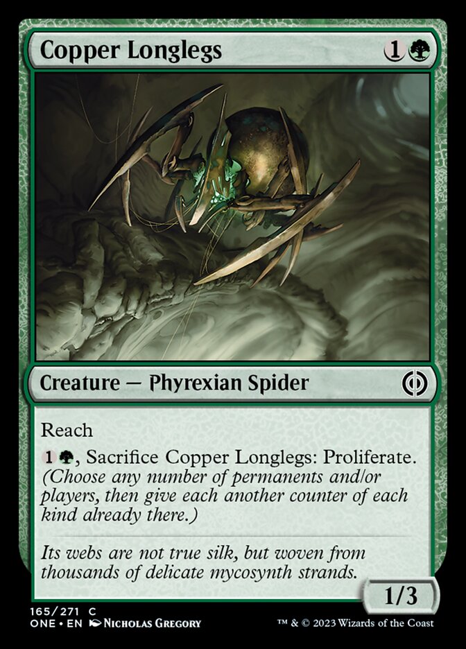 Copper Longlegs [Phyrexia: All Will Be One] | Fandemonia Ltd