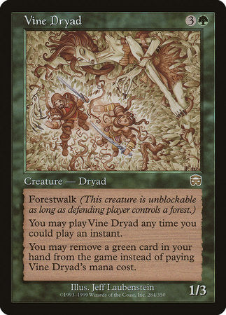 Vine Dryad [Mercadian Masques] | Fandemonia Ltd