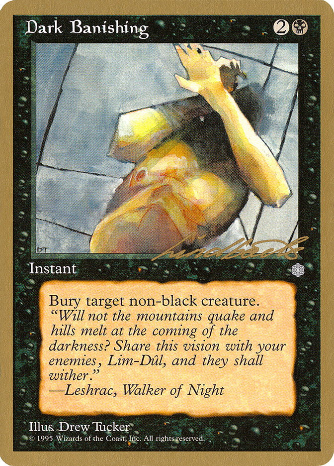 Dark Banishing (Leon Lindback) [Pro Tour Collector Set] | Fandemonia Ltd