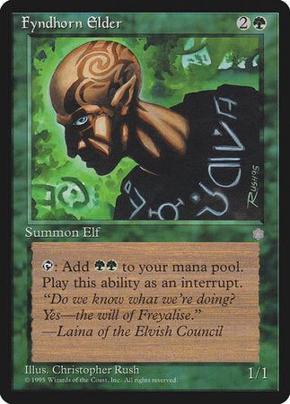 Fyndhorn Elder [Ice Age] | Fandemonia Ltd