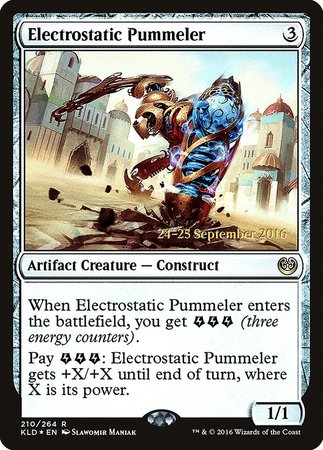 Electrostatic Pummeler [Kaladesh Promos] | Fandemonia Ltd