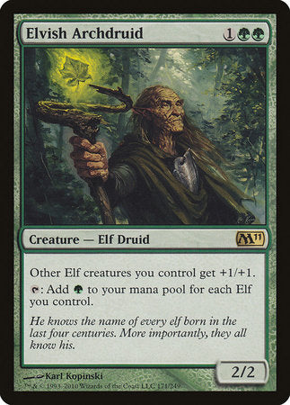 Elvish Archdruid [Magic 2011] | Fandemonia Ltd
