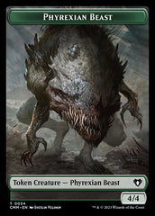Eldrazi Scion // Phyrexian Beast Double-Sided Token [Commander Masters Tokens] | Fandemonia Ltd