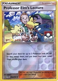 Professor Elms Lecture (188a/214) (League Promo 3rd Place) [Sun & Moon: Lost Thunder] | Fandemonia Ltd