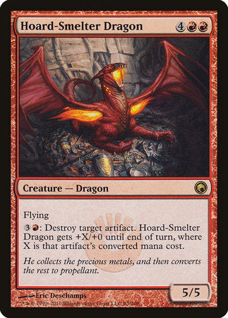 Hoard-Smelter Dragon [Scars of Mirrodin] | Fandemonia Ltd