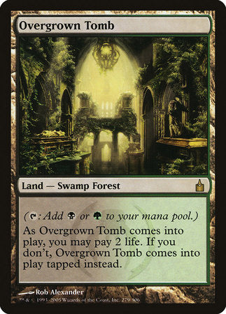 Overgrown Tomb [Ravnica: City of Guilds] | Fandemonia Ltd