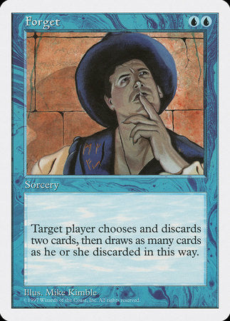 Forget [Fifth Edition] | Fandemonia Ltd