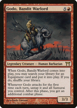 Godo, Bandit Warlord [Champions of Kamigawa] | Fandemonia Ltd