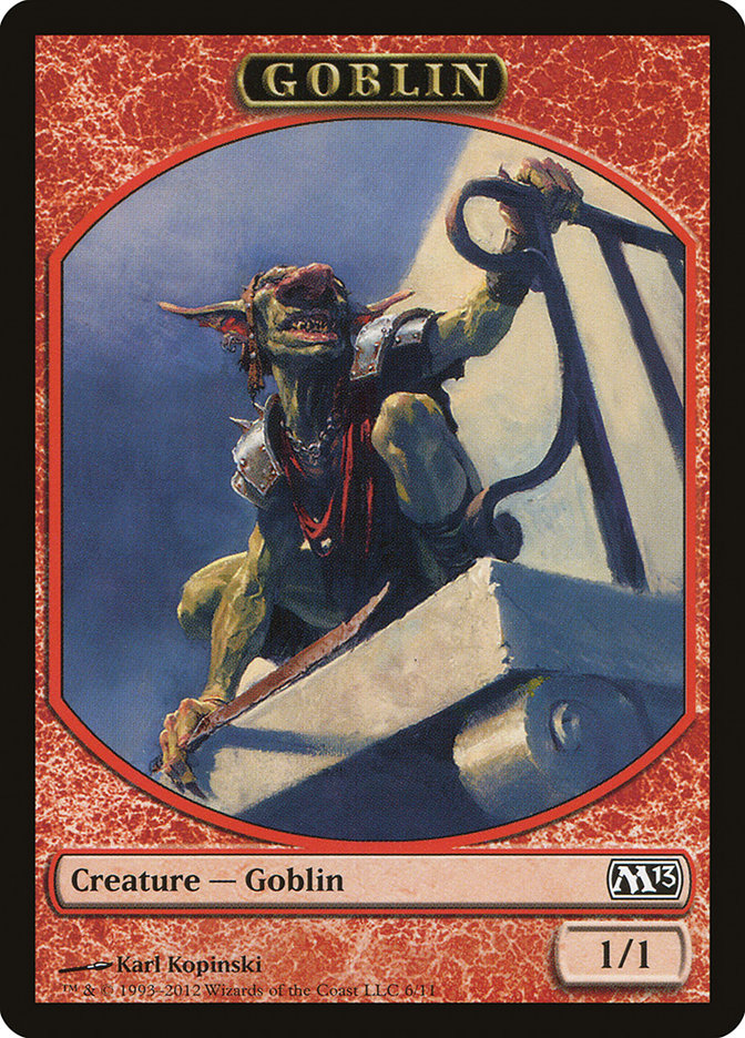 Goblin [Magic 2013 Tokens] | Fandemonia Ltd