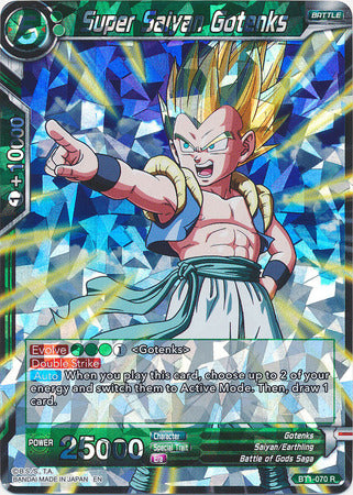 Super Saiyan Gotenks (Shatterfoil) (BT1-070) [Dragon Brawl] | Fandemonia Ltd
