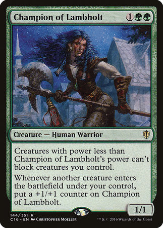 Champion of Lambholt [Commander 2016] | Fandemonia Ltd