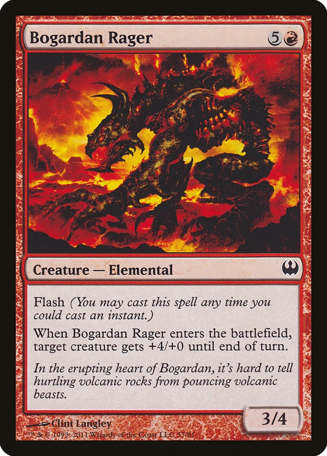 Bogardan Rager [Duel Decks: Knights vs. Dragons] | Fandemonia Ltd