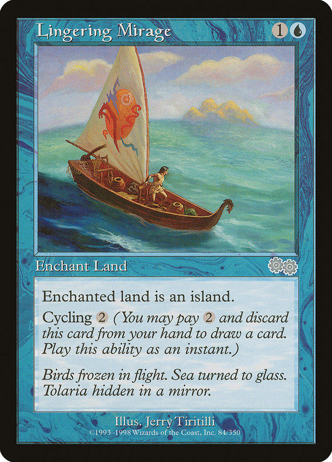 Lingering Mirage [Urza's Saga] | Fandemonia Ltd